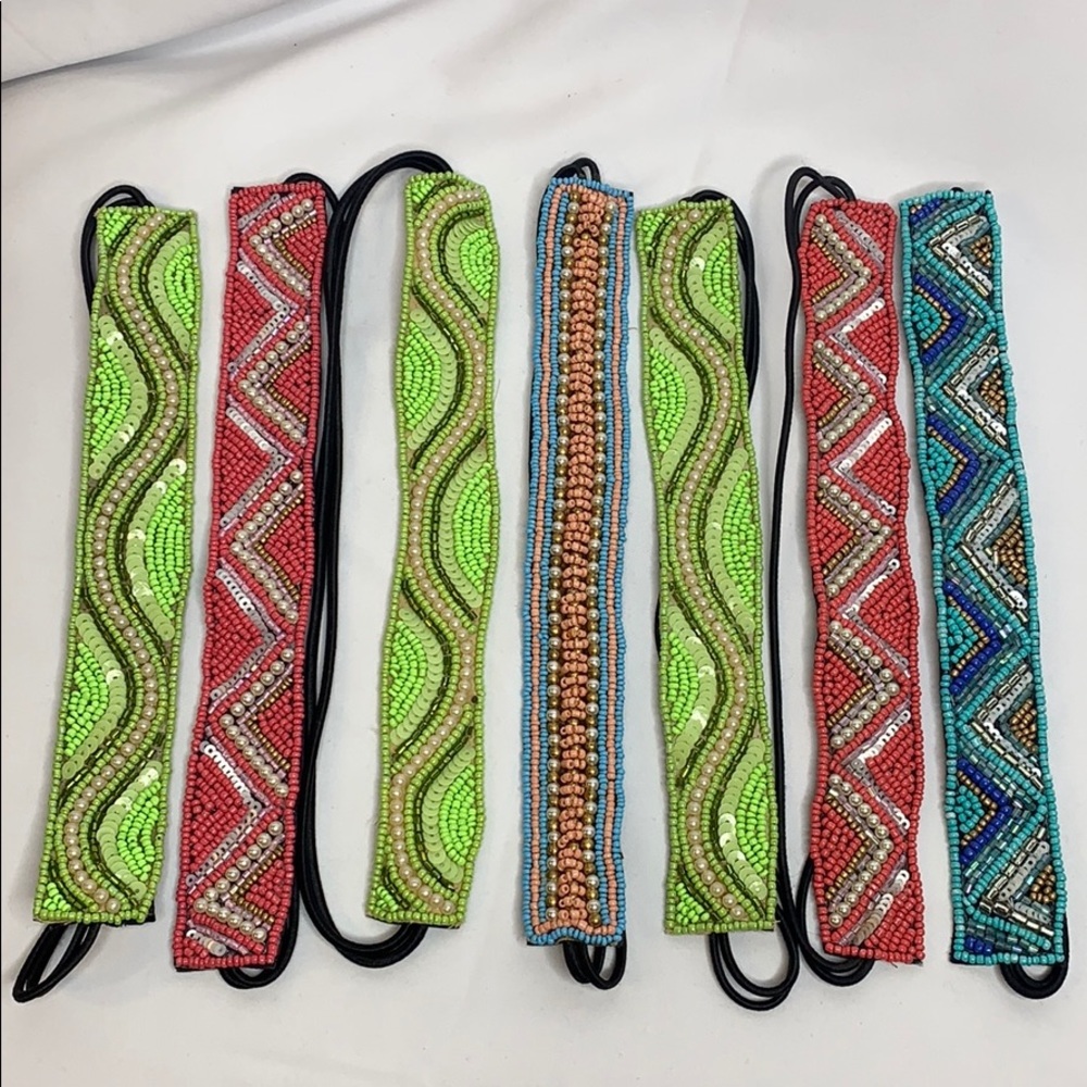 Handmade beaded Headband